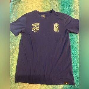 🔥Nike DRI-FIT Shirt ROYAL BLUE Kyrie "Embarassing Defenders Since 1992" Men's M